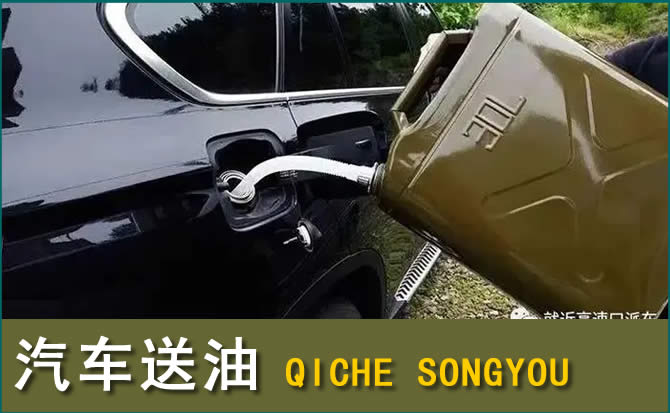 秦安汽车救援送水案例
